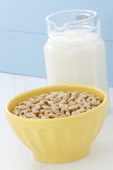 Delicious and healthy honey nuts cereal