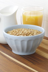 Delicious healthy breakfast