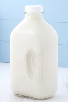 half gallon milk bottle