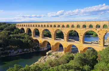 Foto op Plexiglas Pont du Gard Pont du Gard 33