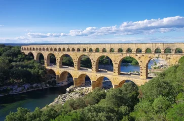 Foto op Plexiglas Pont du Gard Pont du Gard 34
