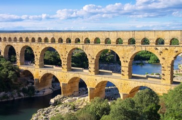 Fototapeta premium Pont du Gard 36