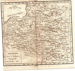 Poland old map