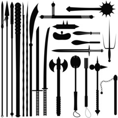 Set bladed weapons © Oleksandr Rozhkov