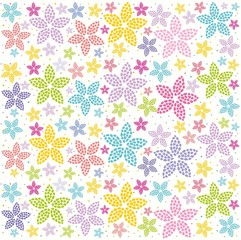 Floral background. Vector iilustration.