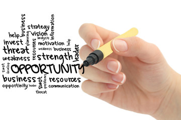 opportunity word cloud