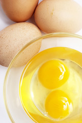 raw eggs
