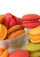 colorful and tasteful macaroons
