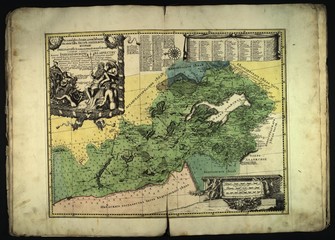Old Russian map