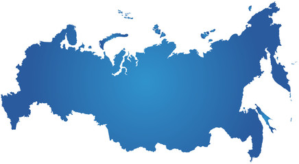 Russland Karte