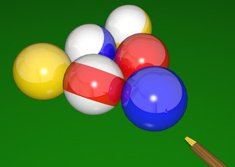 BILLIARDS - 3D