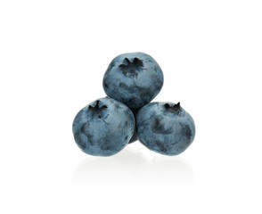Ripe blueberries
