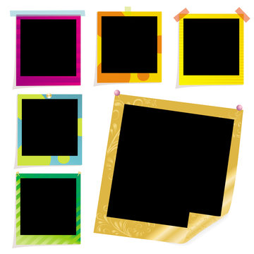 bunte Polaroits