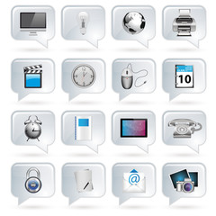 Sprechblasen Icons