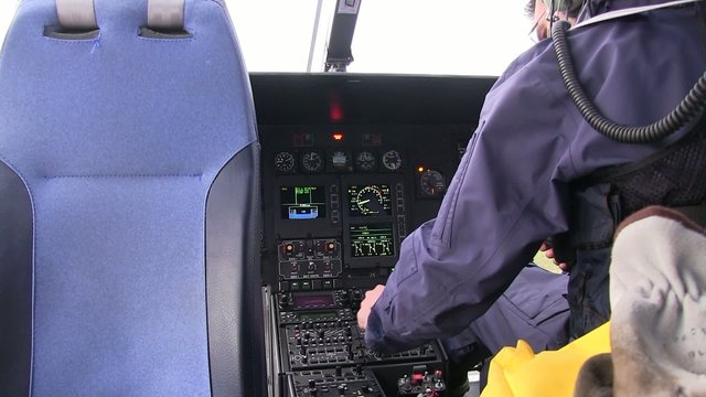 cockpit d'hélicoptère