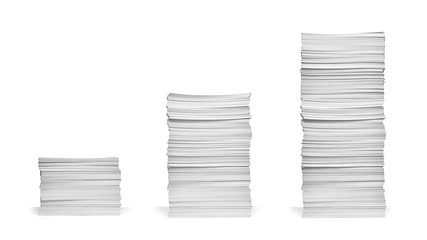 stack of papers documents office business - Powered by Adobe