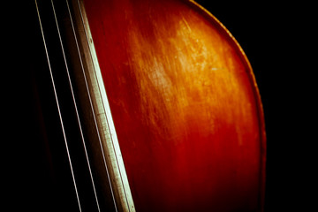 Vintage double bass