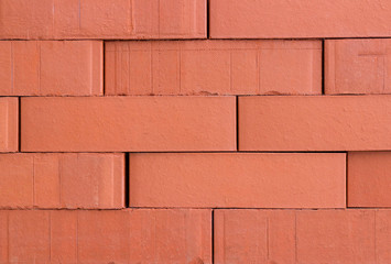 Obraz premium Ziegelsteine neu Hintergrund
