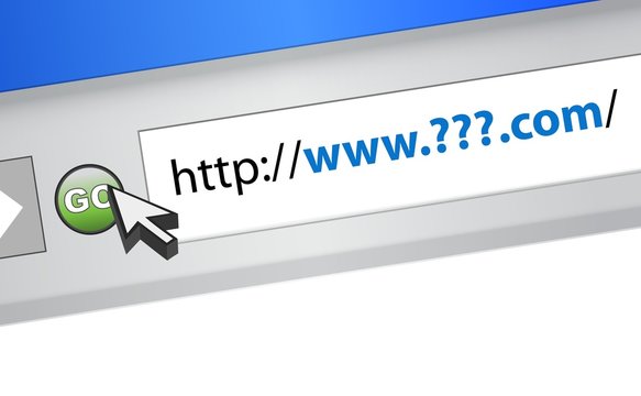 com URL string and cursor