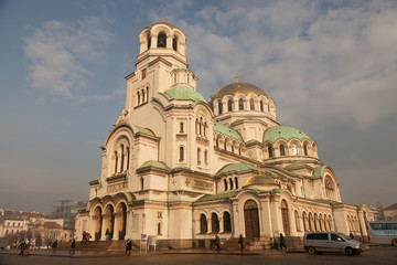 Fototapeta na wymiar Newski Kathedrale Sofia