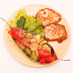chicken with vegetables