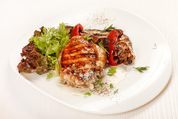 Chicken Steak with vegetables