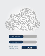 Cloud Computing Login Form