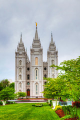 Fototapeta na wymiar Świątynia mormonów 