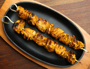 Indian Chicken Tikka Kebabs