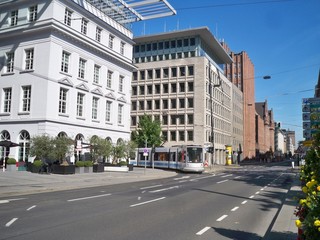 Fototapeta na wymiar Stadtzentrum Düsseldorf