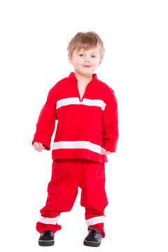 kleiner Feuerwehrmann