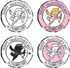 Cupid stamps