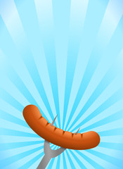plakat grillwurst I