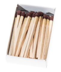 Matchsticks in a box