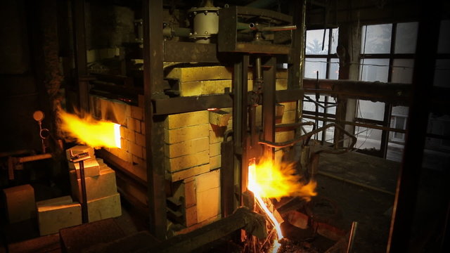 production of heat insulation