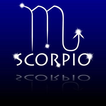 Signs of the zodiac. Scorpio