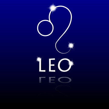 Signs of the zodiac. Leo