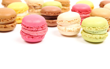 Colorful macaroons