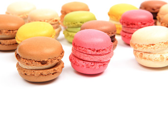 Colorful macaroons