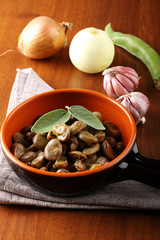 Soup of fresh broad beans