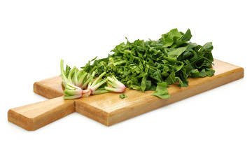 fresh chopped spinach