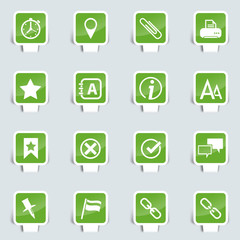 Pappercut Button social Media