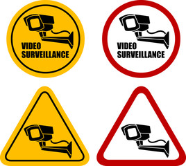 Video cam sticker