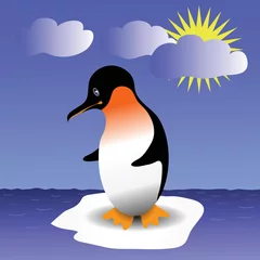 Fotobehang Vogel pinguïn