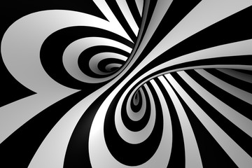 Obraz premium Spirala abstrakcyjna 3D