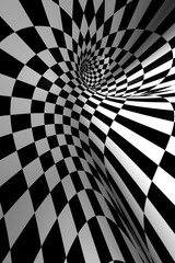 Obraz premium Spirala abstrakcyjna 3D