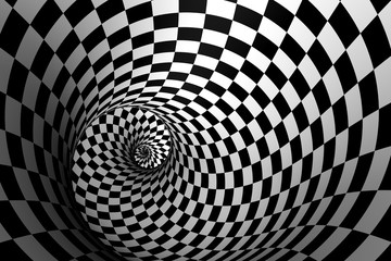 Fototapety  Abstrakcyjna spirala 3D