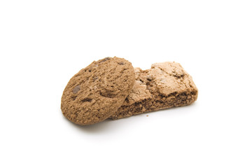 Braune Cookies mit Brownie