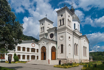 Fototapeta na wymiar Bistrita Monastery, Romania