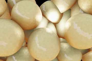 Fettzellen - 3D Render